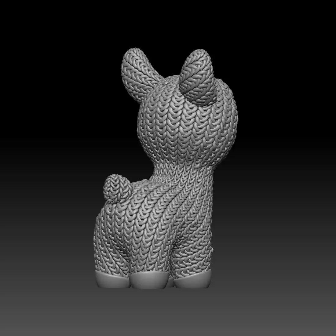 Knitted Lama