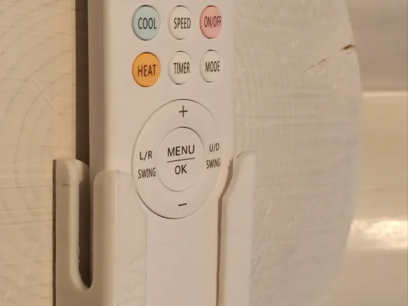 wall mount holder for air conditioner remote controls osaka