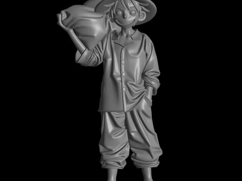 DESIGN CARINO DI MONKEY D LUFFY