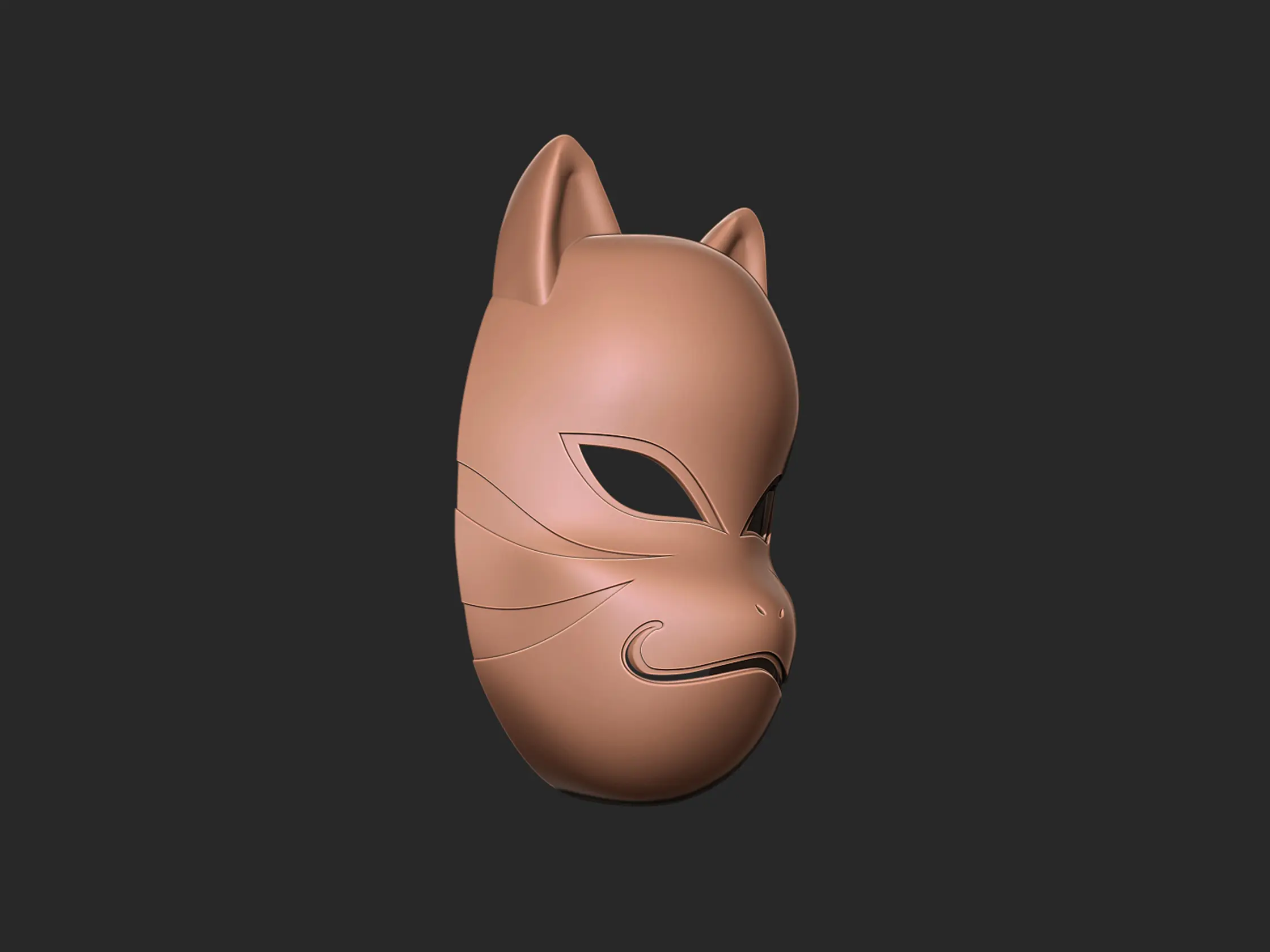 Masca Kakashi Anbu din Naruto 3D print model