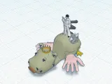 Hippo phone holder-0