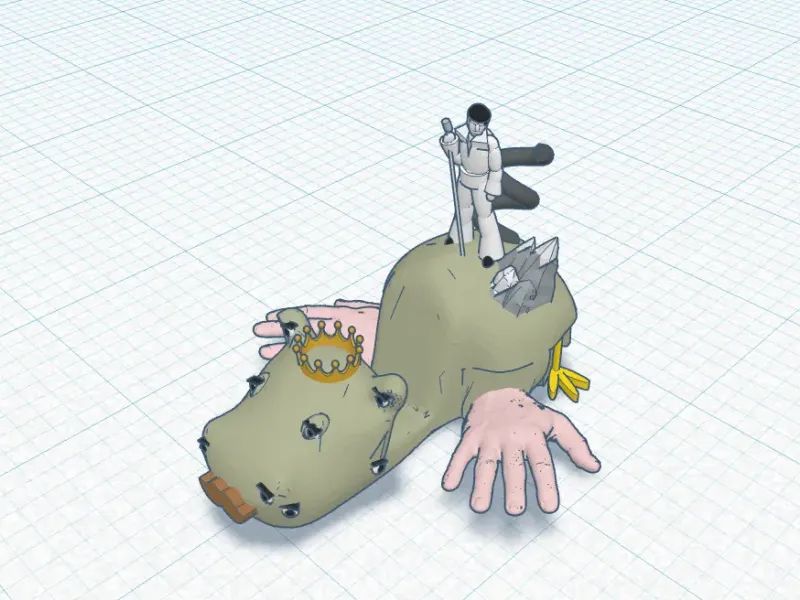 Hippo phone holder