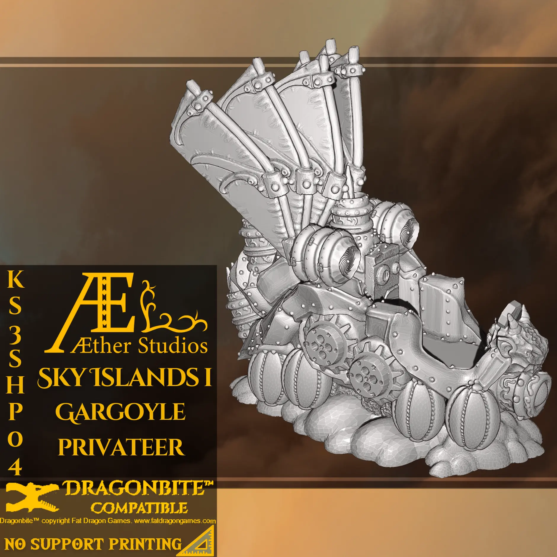 KS3SHP04 - The Gargoyle Privateer