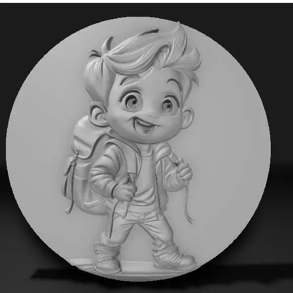 cartoons mischievous kid