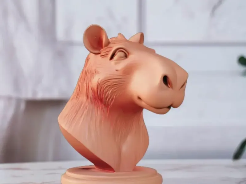 Capybara (Carved Style)