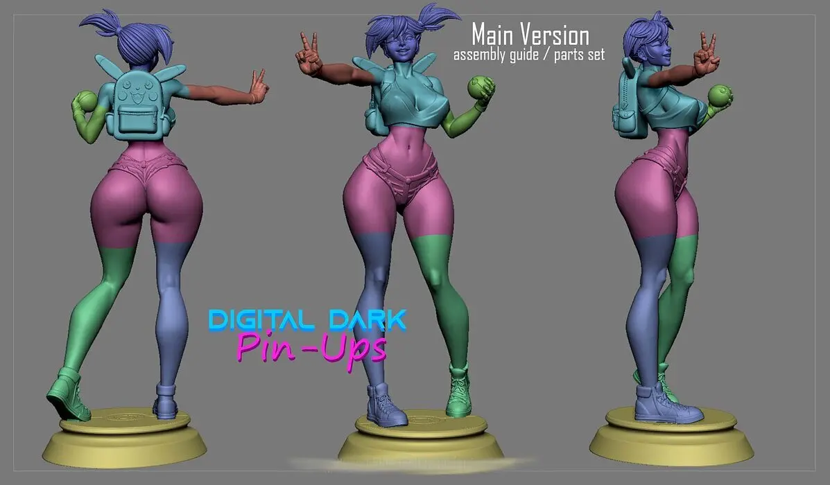 MISTY FROM POKEMON WITH NSFW VERSION