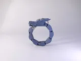 PERSONALIZED DRAGON-SHAPED KEYCHAINS OR AMULET-0
