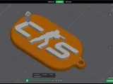 Counter Strike key chain-4