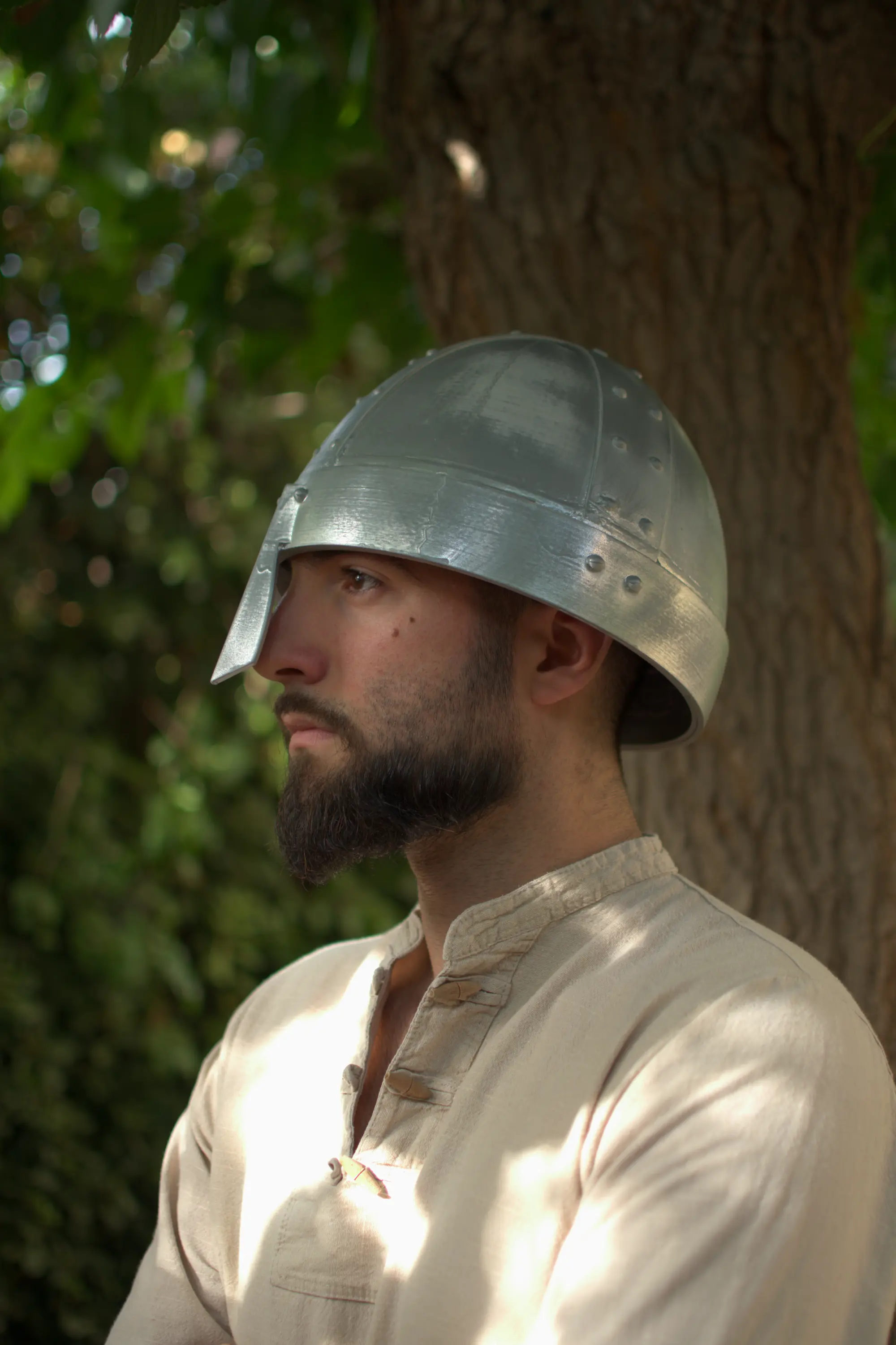 Medieval soldier helmet SPANGENHELM