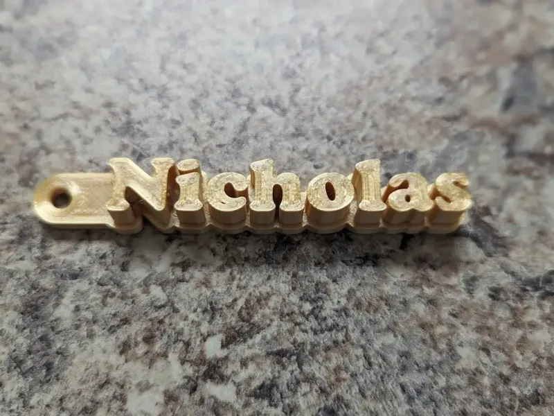 Nicholas Keychain