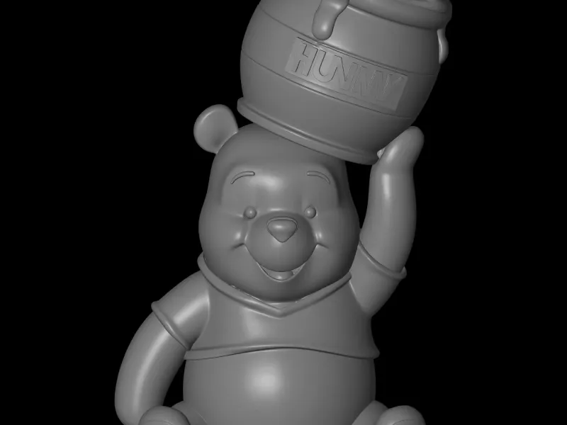 winnie the pooh with honey