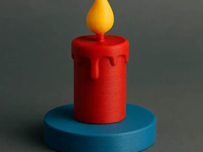 Birthday Candle Figurine