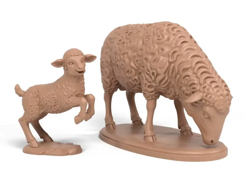 Sheeps - Nativity Scene Figures