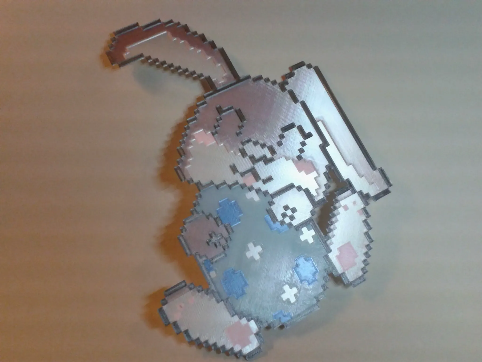 Happy Easter Bunny, with 5 filament changes.