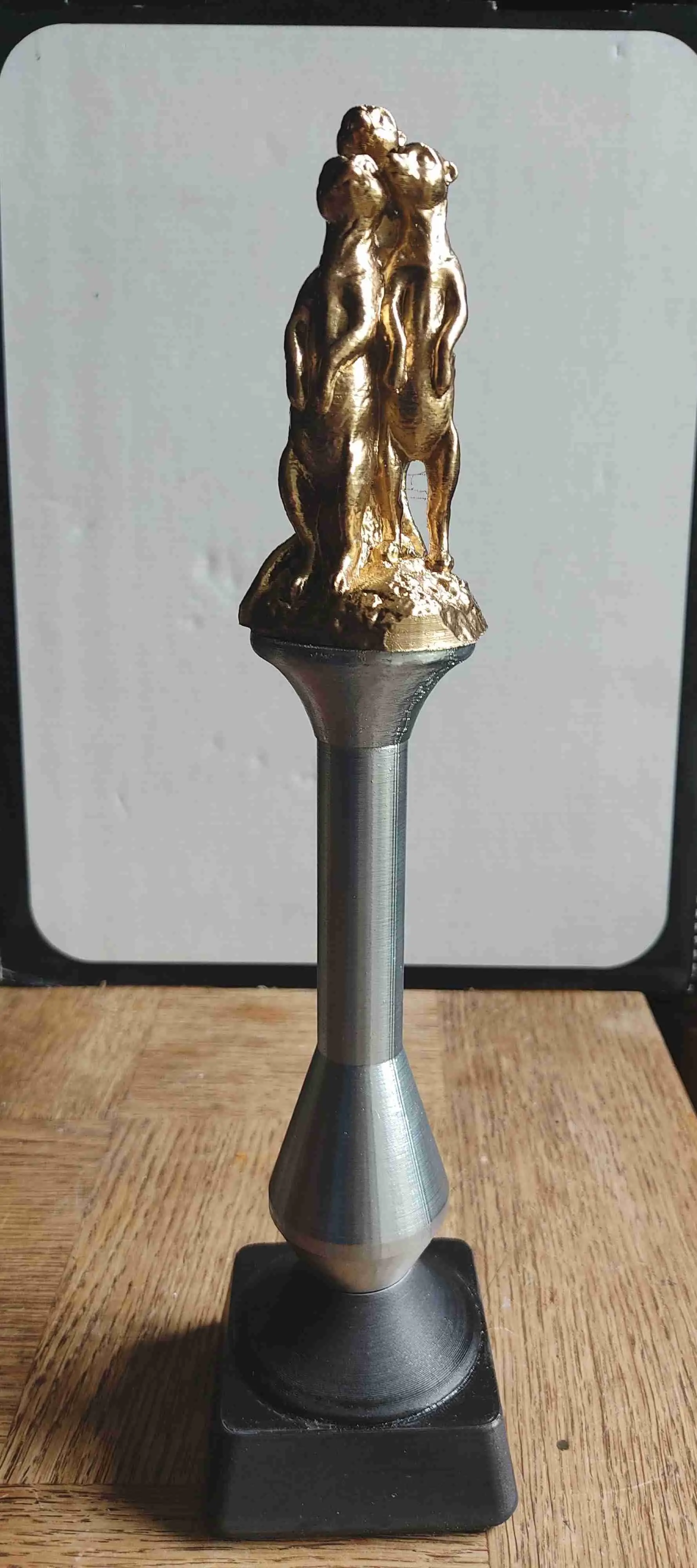 Trophy for work safety