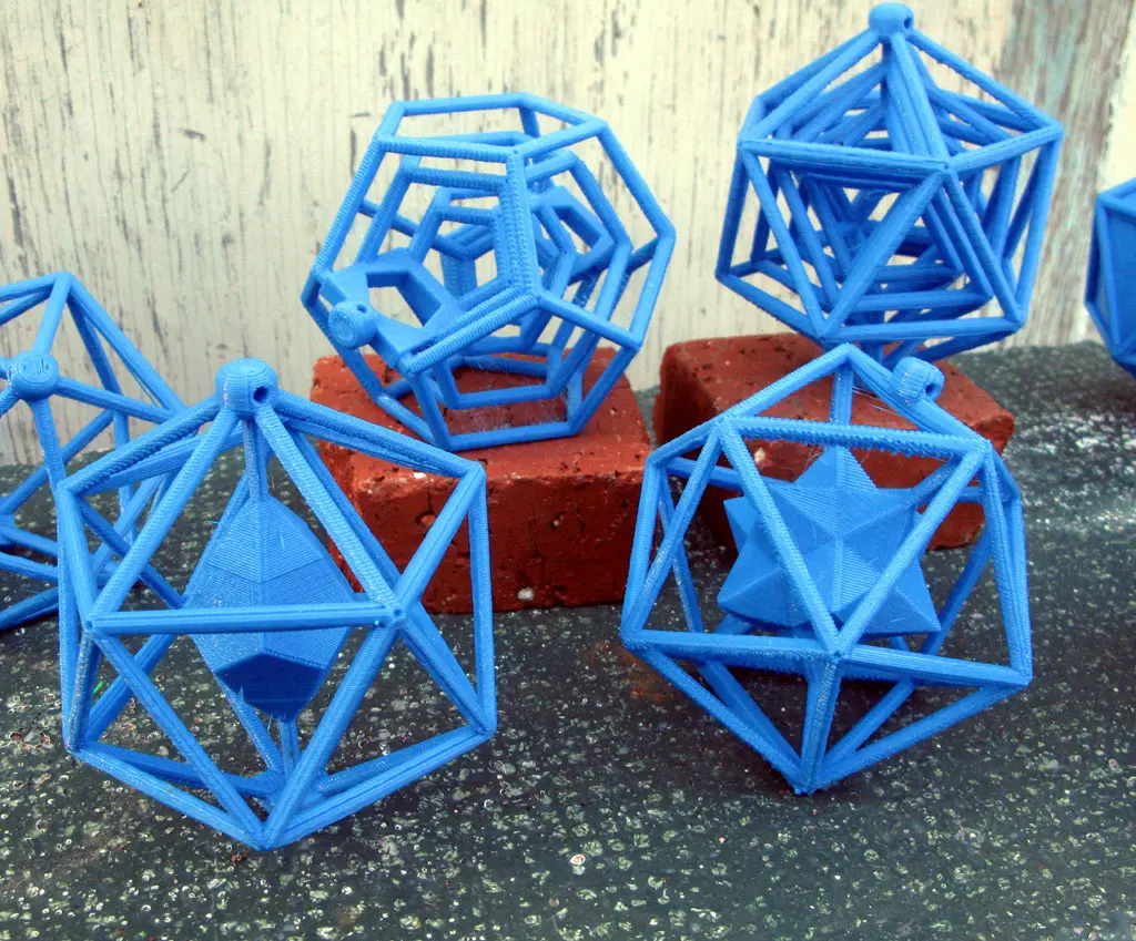 İkozahedral Noel Süsleri