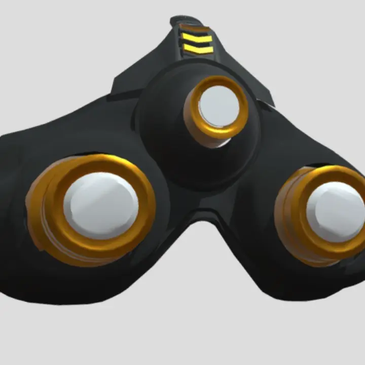 Cosplay STL Download - Elegant Predator theme Goggles by LUKANDA21