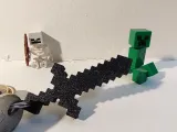 Minecraft sword keychain-4