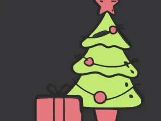 Christmas Tree, Shelf Decoration