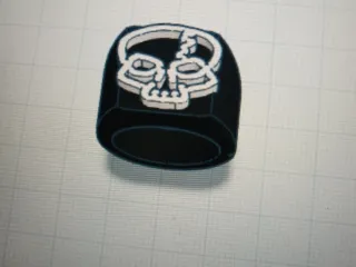 skull ring that i made
