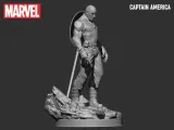 Kaptan Amerika 3d baskı modeli-6