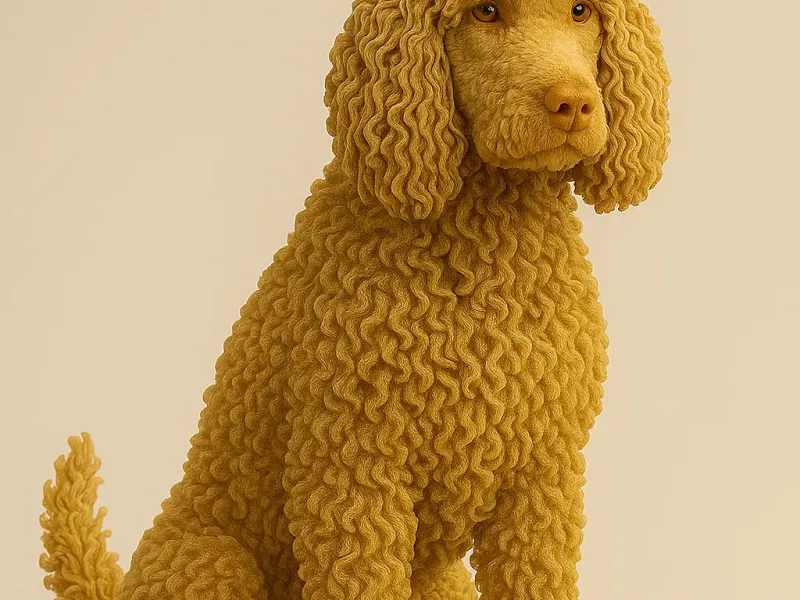 cão d'água irlandês 