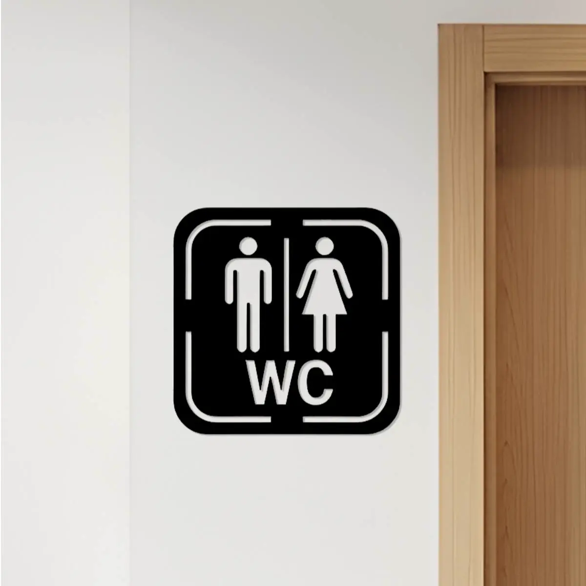 WC, Toilet Sign, Restroom