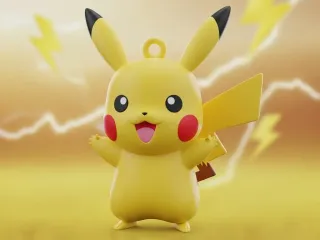 Pikachu Keychain