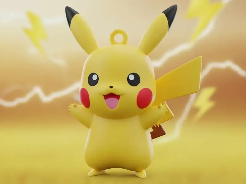Pikachu Keychain