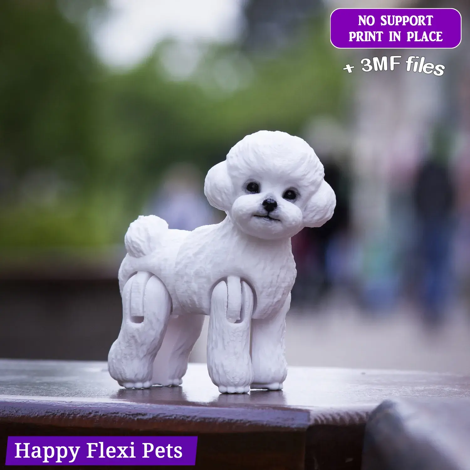 Toy Poodle the articulated flexi toy