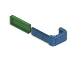Hook with cap. Print without supports!-2