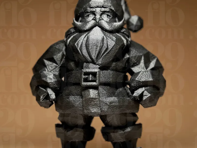 Papá Noel Geométrico #1
