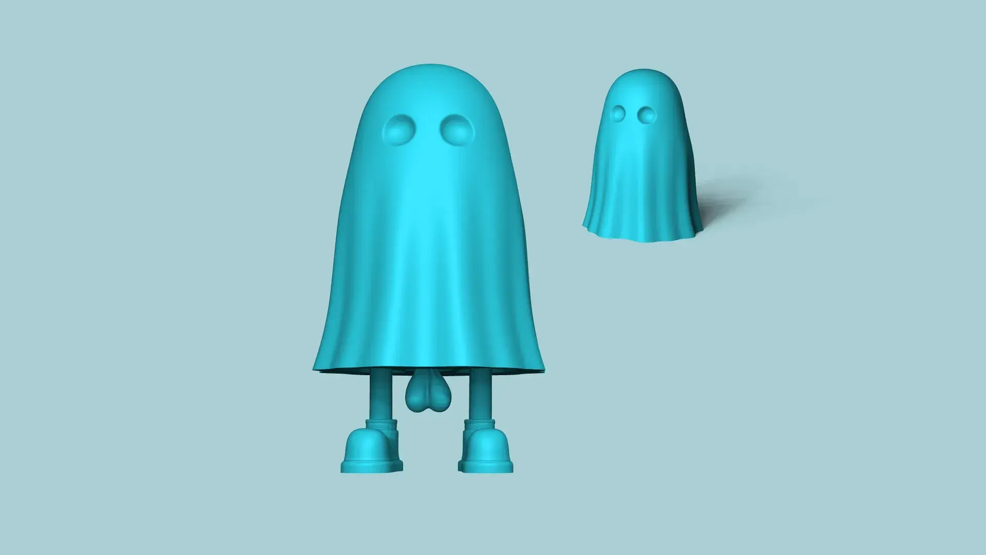 Hidden Balls Ghost Halloween - Funny Creative Surprise