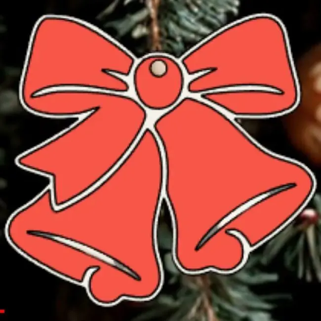🎀 Cloche de Noël – Décoration 3D à imprimer 🎄