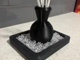 Elegant Diffuser with Crystal Tray-1