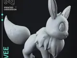 Evee - Pokemon - Fan Art-2