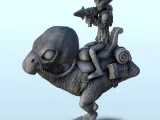 Alien with rocket mounted on two-legged animal (20) (+ pre-s-0