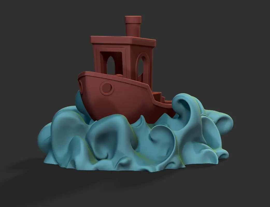 BENCHY WITH WAVES