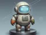 🤖 AstroBuddy Explorer – Retro Space Robot-0