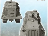 KhTZ-16 tank - Russia USSR WW2 Flames of War Bolt Action-4