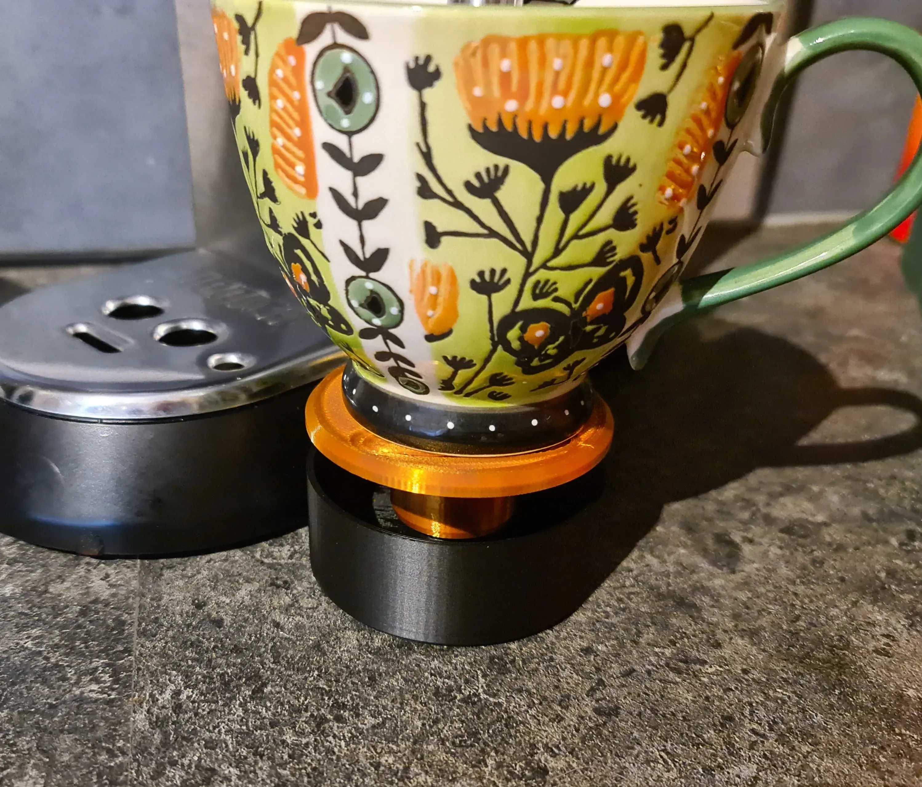 Adjustable Cup Mug Stand Coffee Machine Milk Steamer Stand