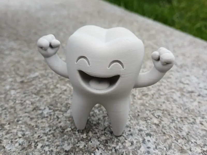 Toothy the Happy Molar ( Floss like a boss!)