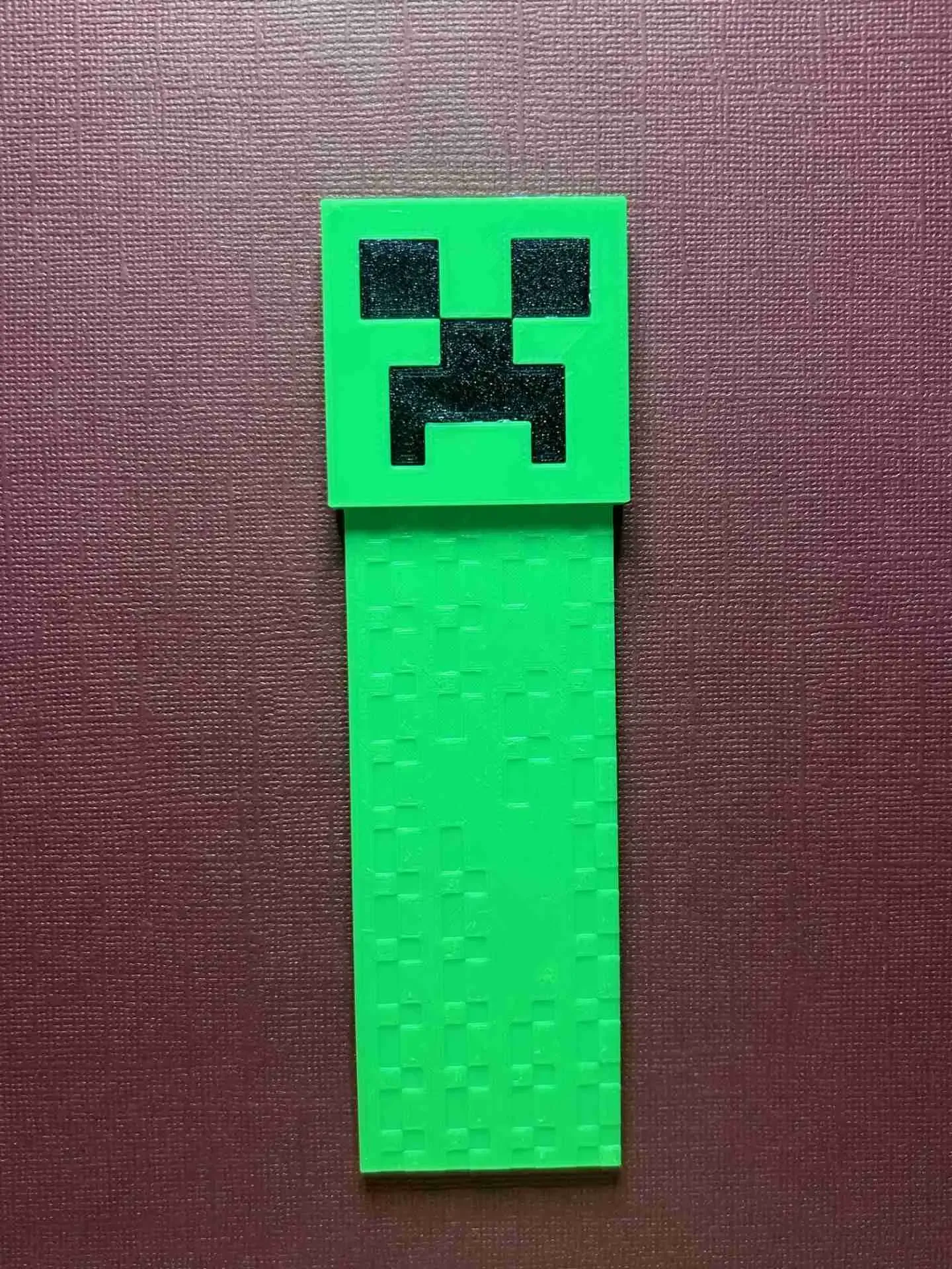 Minecraft Creeper Bookmark