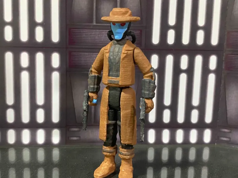 Cad Bane Kopfgeldjäger Star Wars Vintage-Spielzeug Kenner