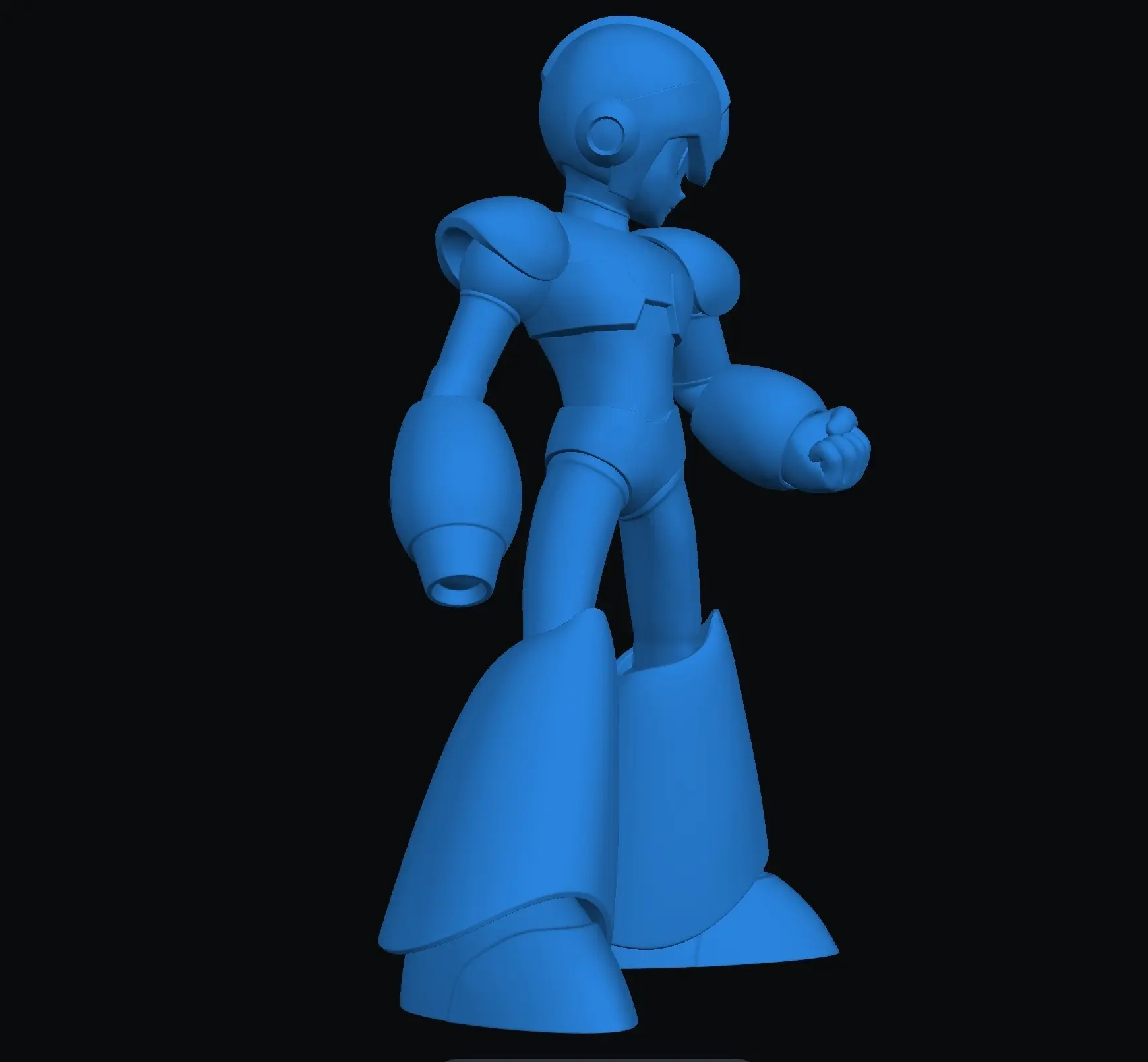Mega Man X fanart 3d print STL file