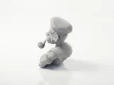Popeye Bust Cartoon Character 3D Printable-1