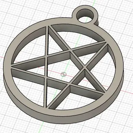 5 point star earrings