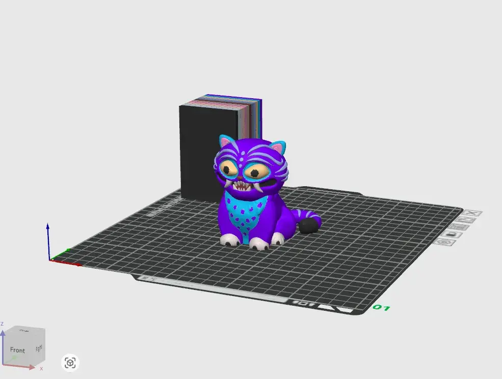 kpop demon hunters Derpy tiger STL file 3D Model, 3mf