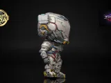 Pragmata Astronaut Robot Funko STL  Sci-Fi 3D Print Figure-4