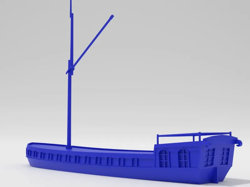dutch river barge